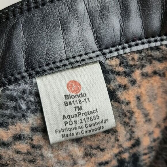 Blondo Black Leather Combat Boots - Picture 13 of 13